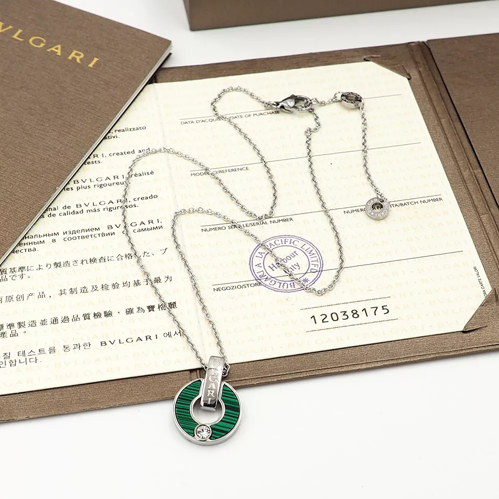 Bvlgari Jewelry Set For Women Elegant 8801