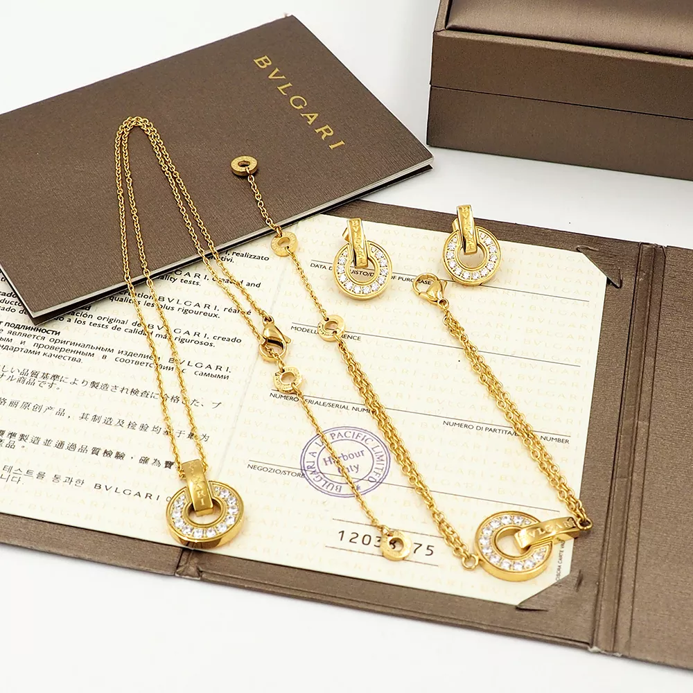 Bvlgari Jewelry Set For Women TopPick 6277