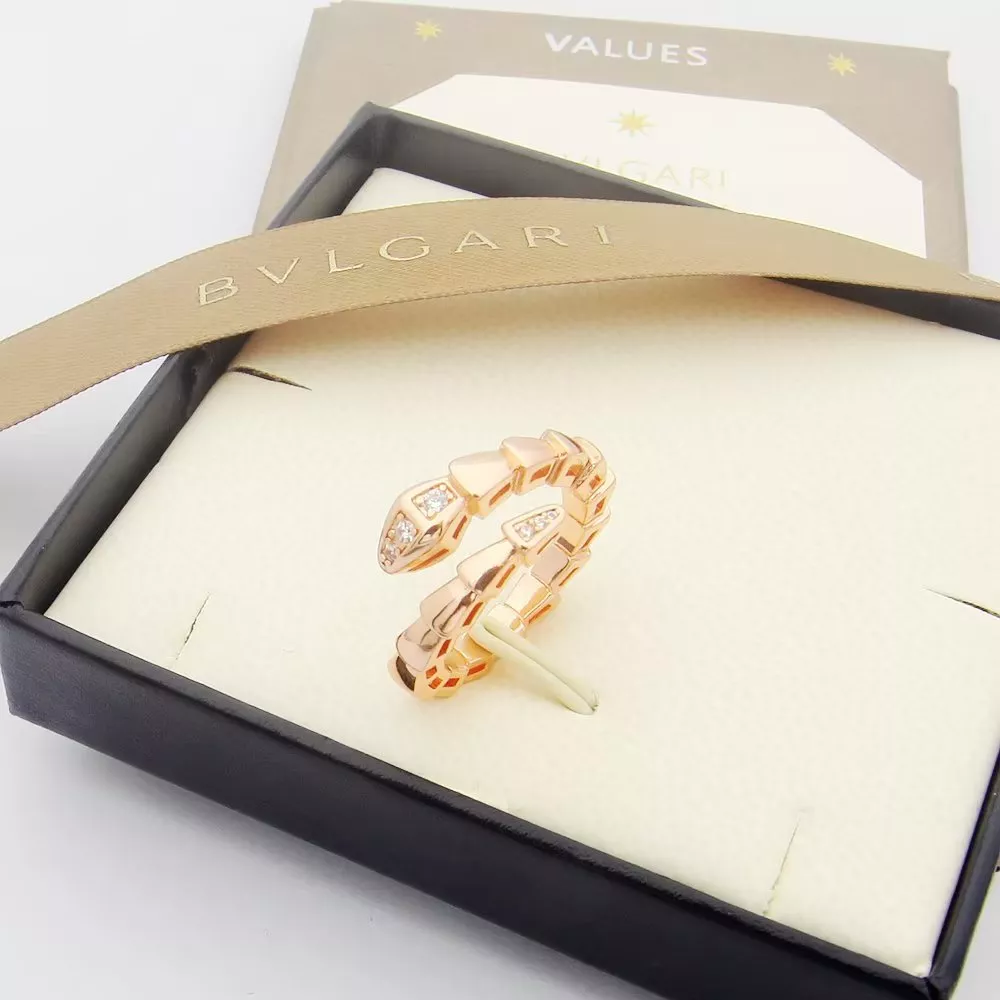 Bvlgari Rings In Rose Gold Efficient 7532