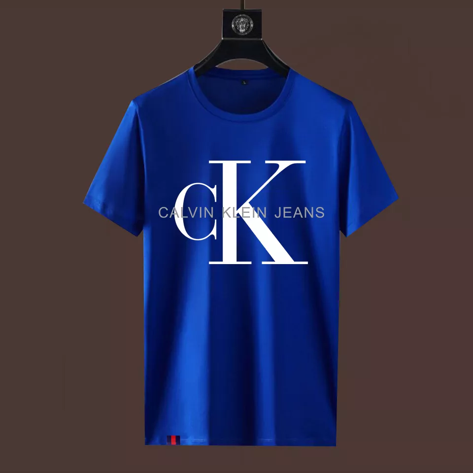 Calvin Klein CK T-Shirts Short Sleeved For Men Bright 5612