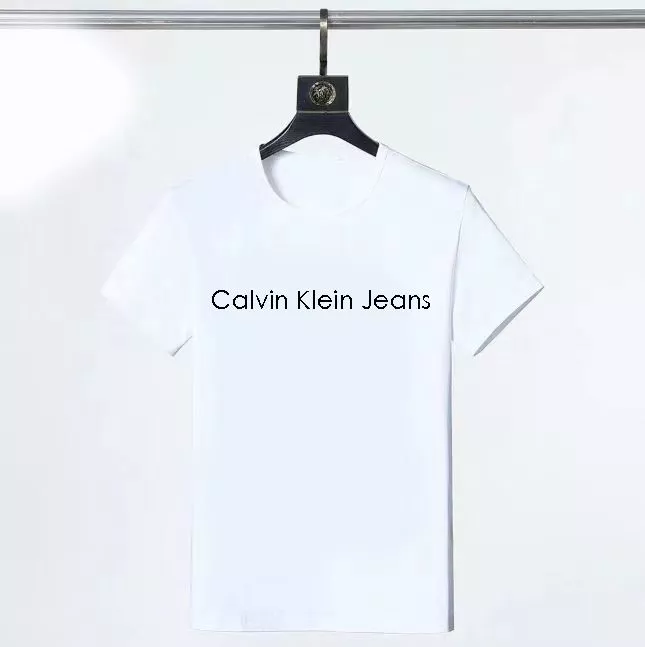 Calvin Klein CK T-Shirts Short Sleeved For Men Durable 8623