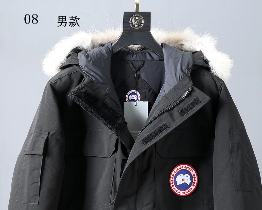 Canada Goose Down Coats Long Sleeved For Men Lightweight 8137