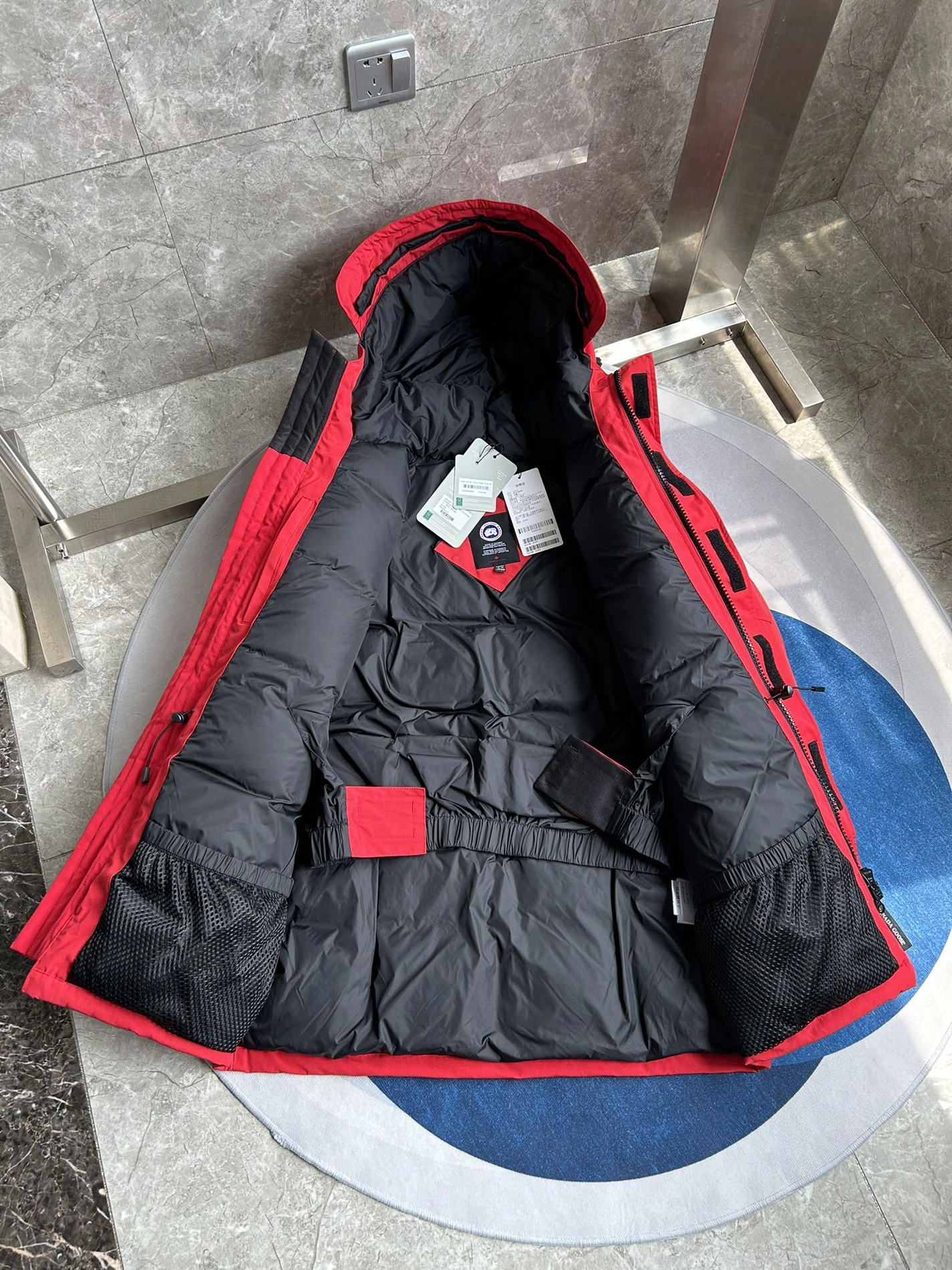 Canada Goose Down Feather Coat Long Sleeved For Men Breathable 974