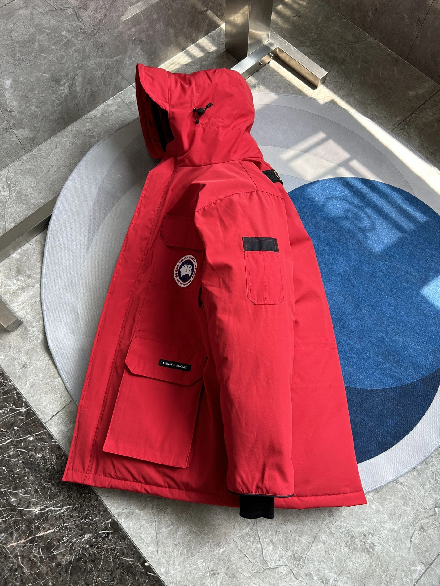 Canada Goose Down Feather Coat Long Sleeved For Men Breathable 974