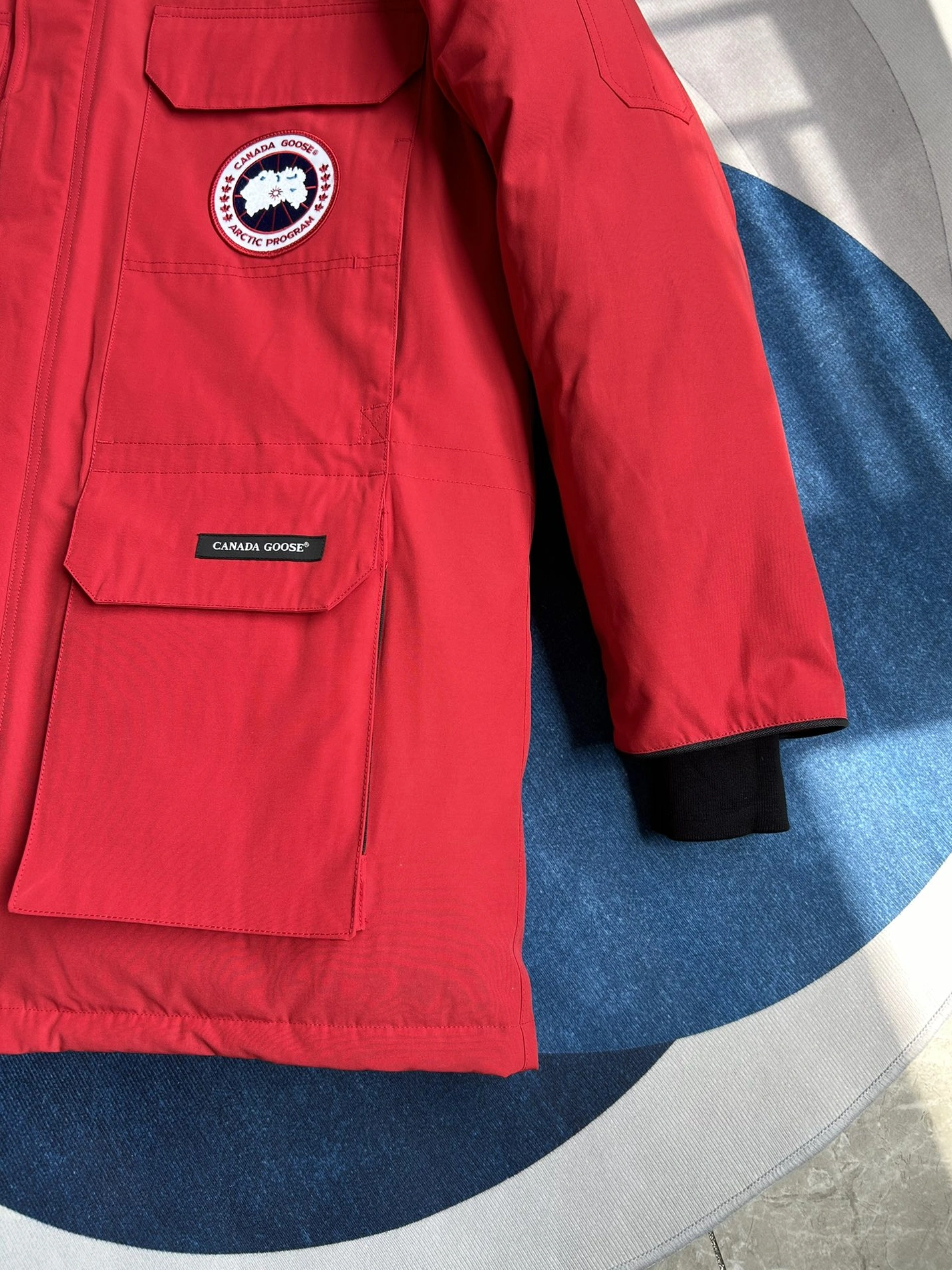 Canada Goose Down Feather Coat Long Sleeved For Men Breathable 974