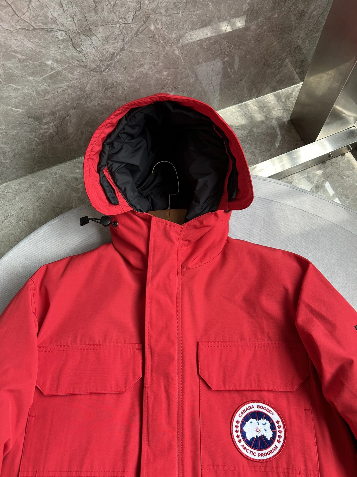 Canada Goose Down Feather Coat Long Sleeved For Men Breathable 974
