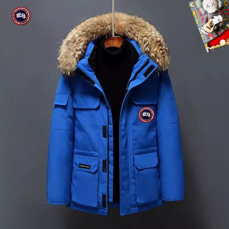 Canada Goose Down Feather Coat Long Sleeved For Men Soft 2899