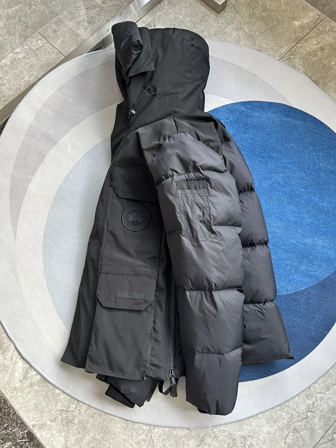 Canada Goose Down Feather Coat Long Sleeved For Men SportInspired 4745