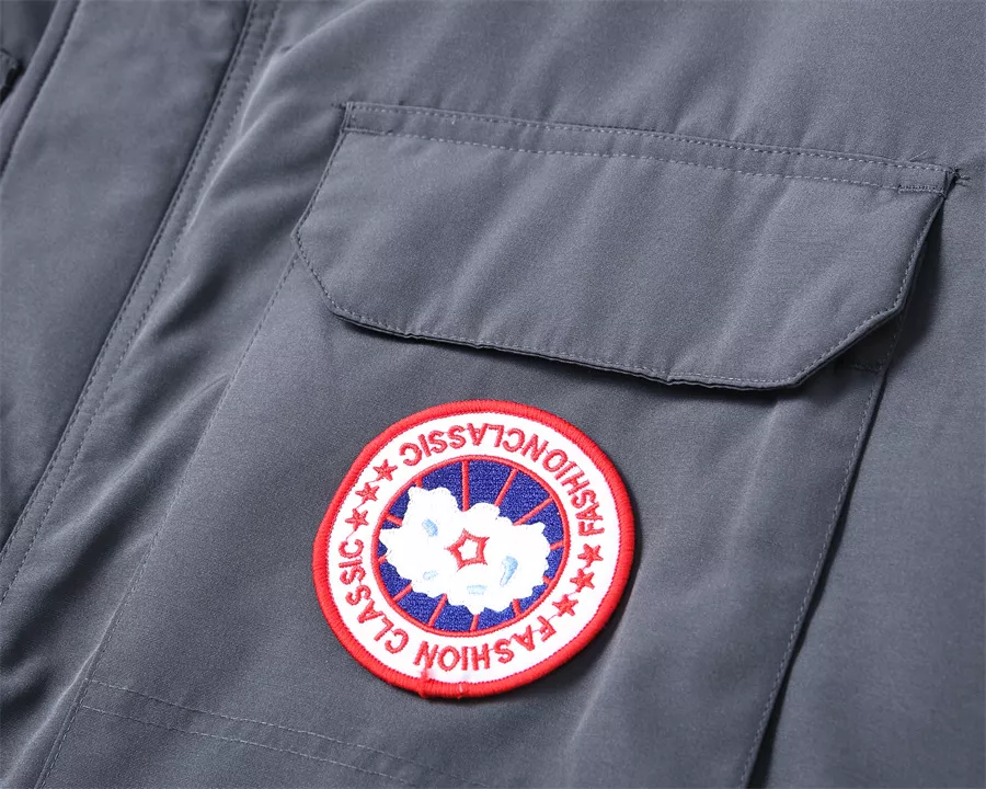 Canada Goose Down Feather Coat Long Sleeved For Unisex Popular 4931