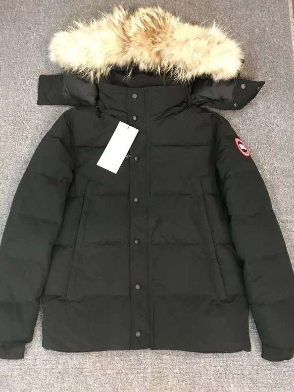 Canada Goose Down Feather Coat Long Sleeved For Unisex SportInspired 8907