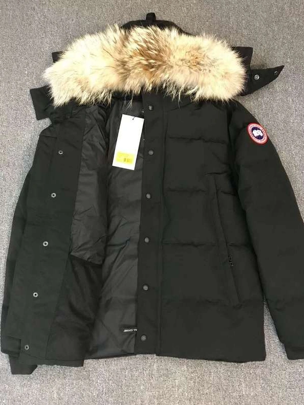 Canada Goose Down Feather Coat Long Sleeved For Unisex SportInspired 8907