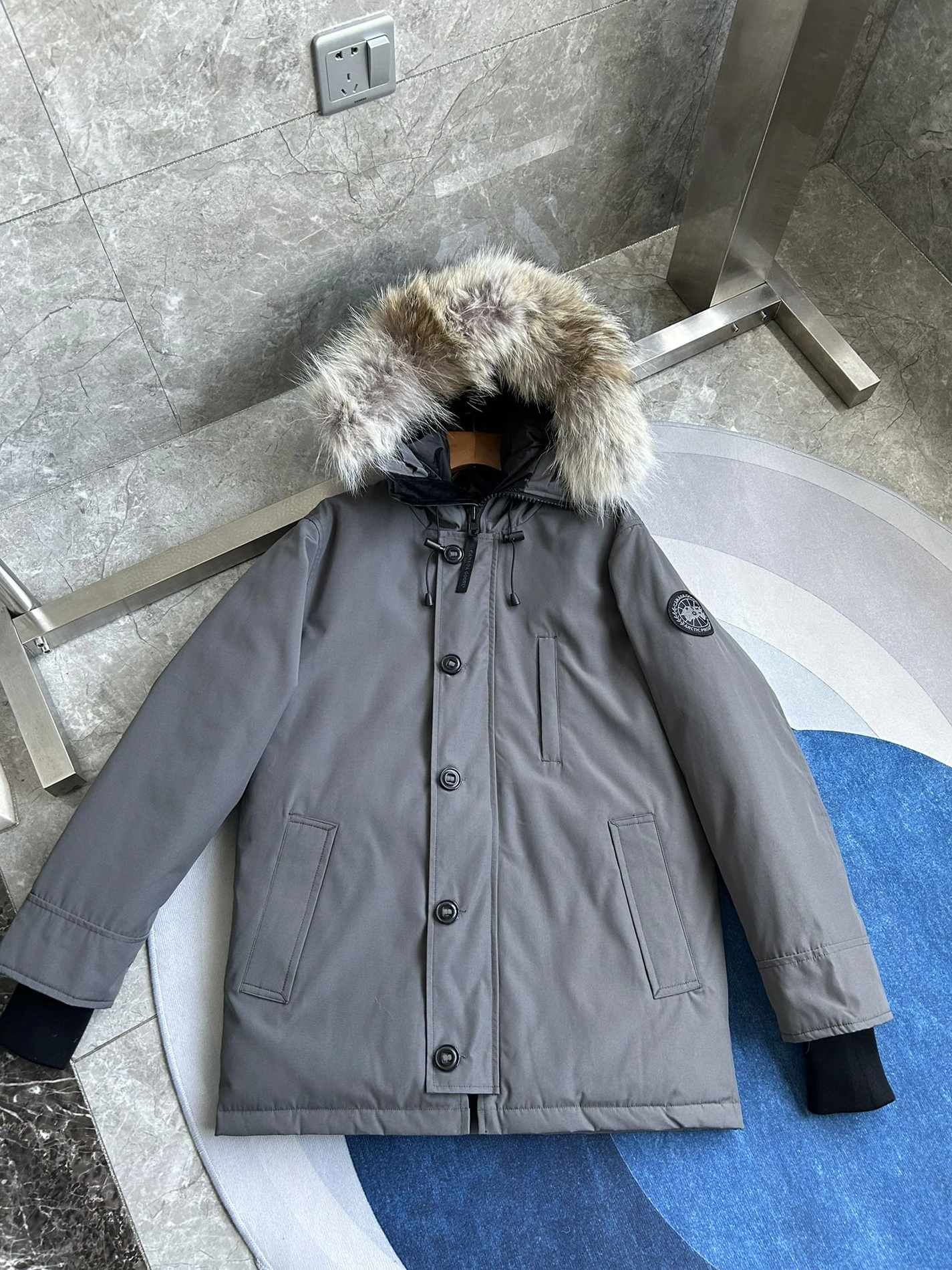 Canada Goose Down Feather Coat Long Sleeved For Unisex StreetReady 8157