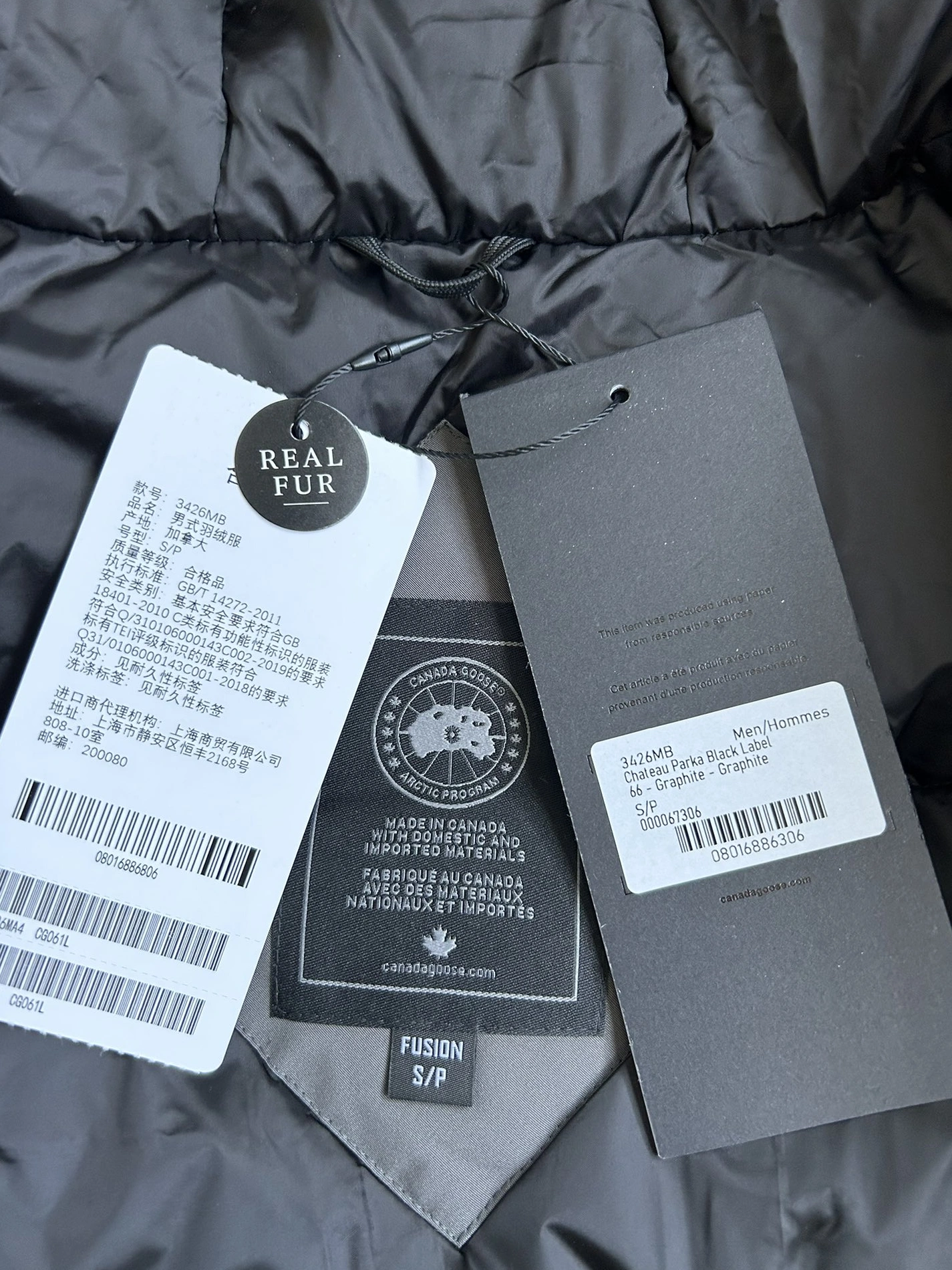 Canada Goose Down Feather Coat Long Sleeved For Unisex StreetReady 8157