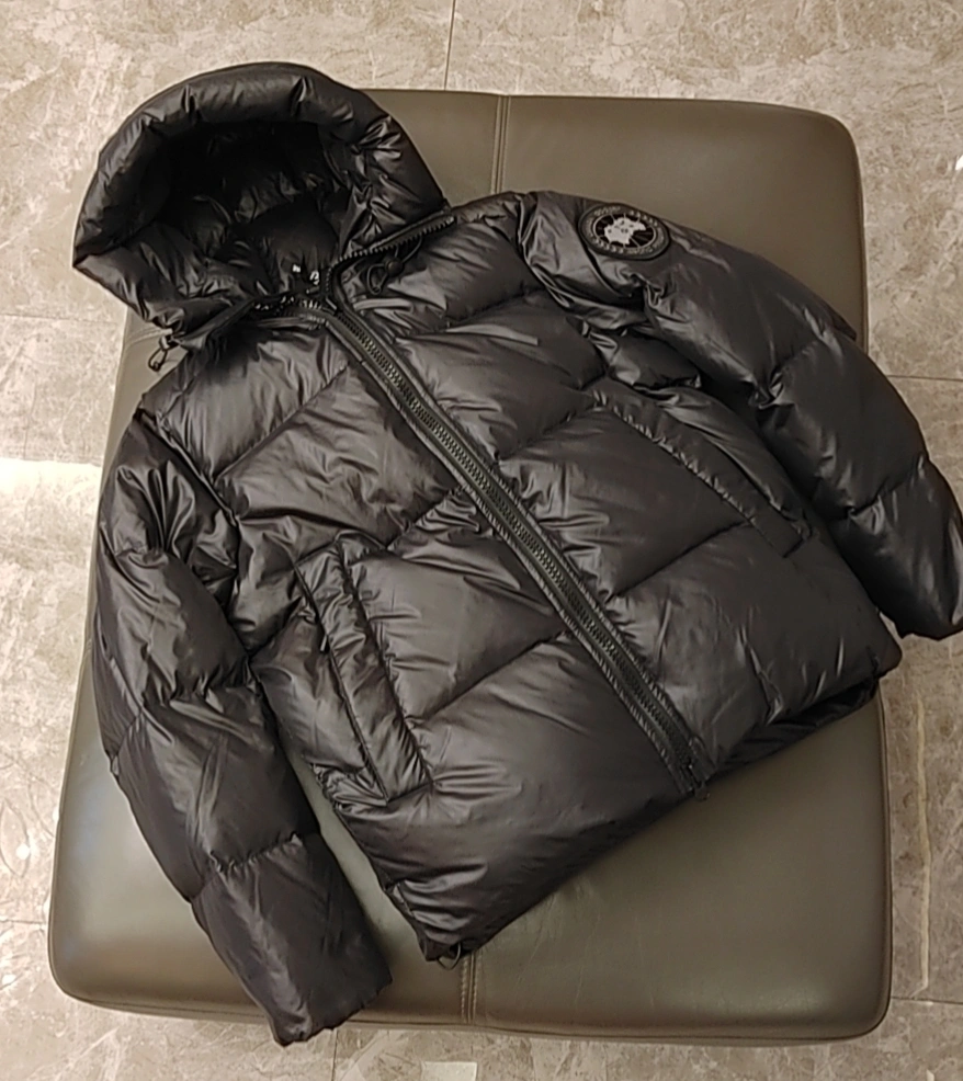 Canada Goose Down Feather Coat Long Sleeved For Unisex TopPick 8810