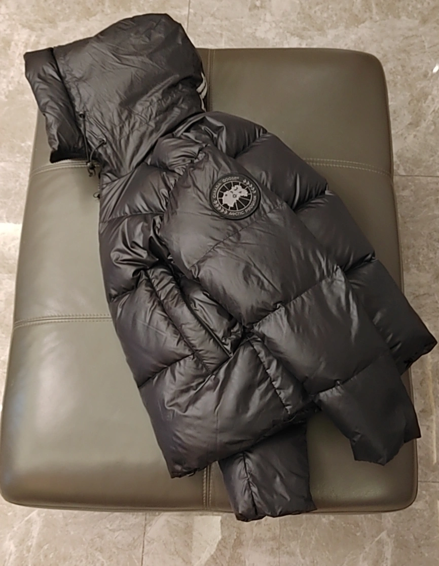 Canada Goose Down Feather Coat Long Sleeved For Unisex TopPick 8810