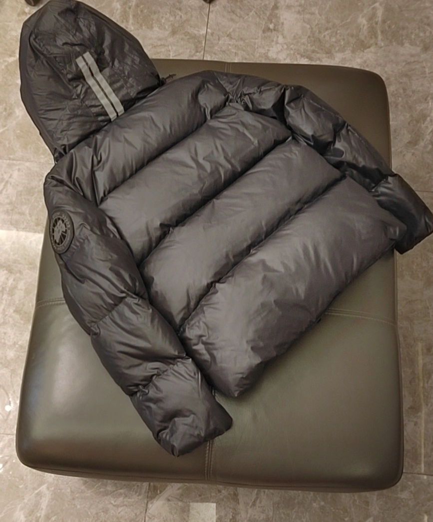 Canada Goose Down Feather Coat Long Sleeved For Unisex TopPick 8810