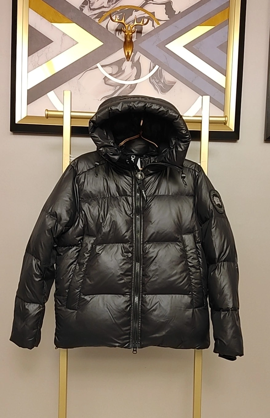 Canada Goose Down Feather Coat Long Sleeved For Unisex TopPick 8810