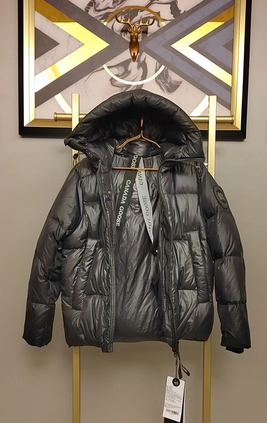 Canada Goose Down Feather Coat Long Sleeved For Unisex TopPick 8810