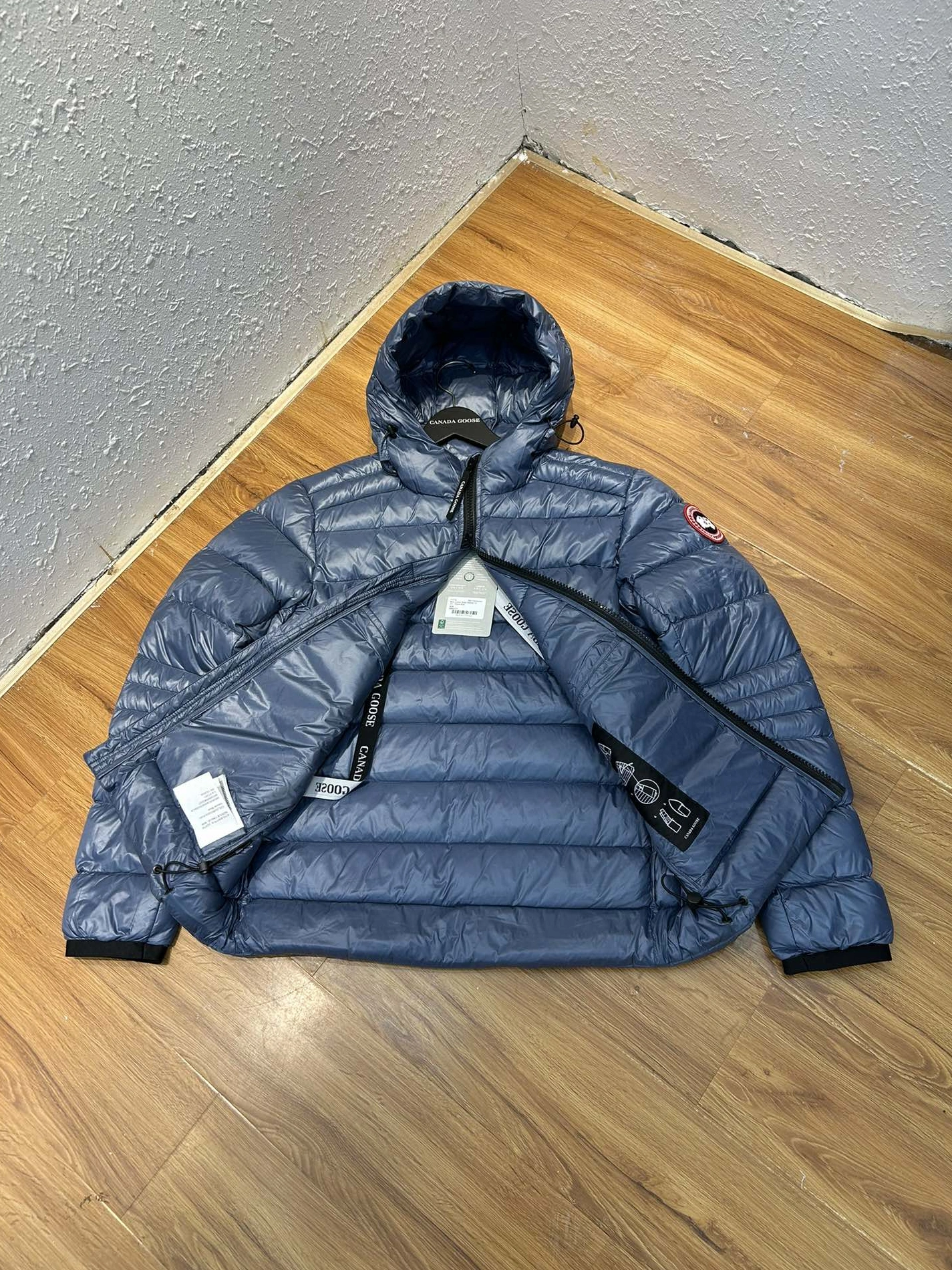 Canada Goose Down Feather Coat Long Sleeved For Unisex Trendy 6636