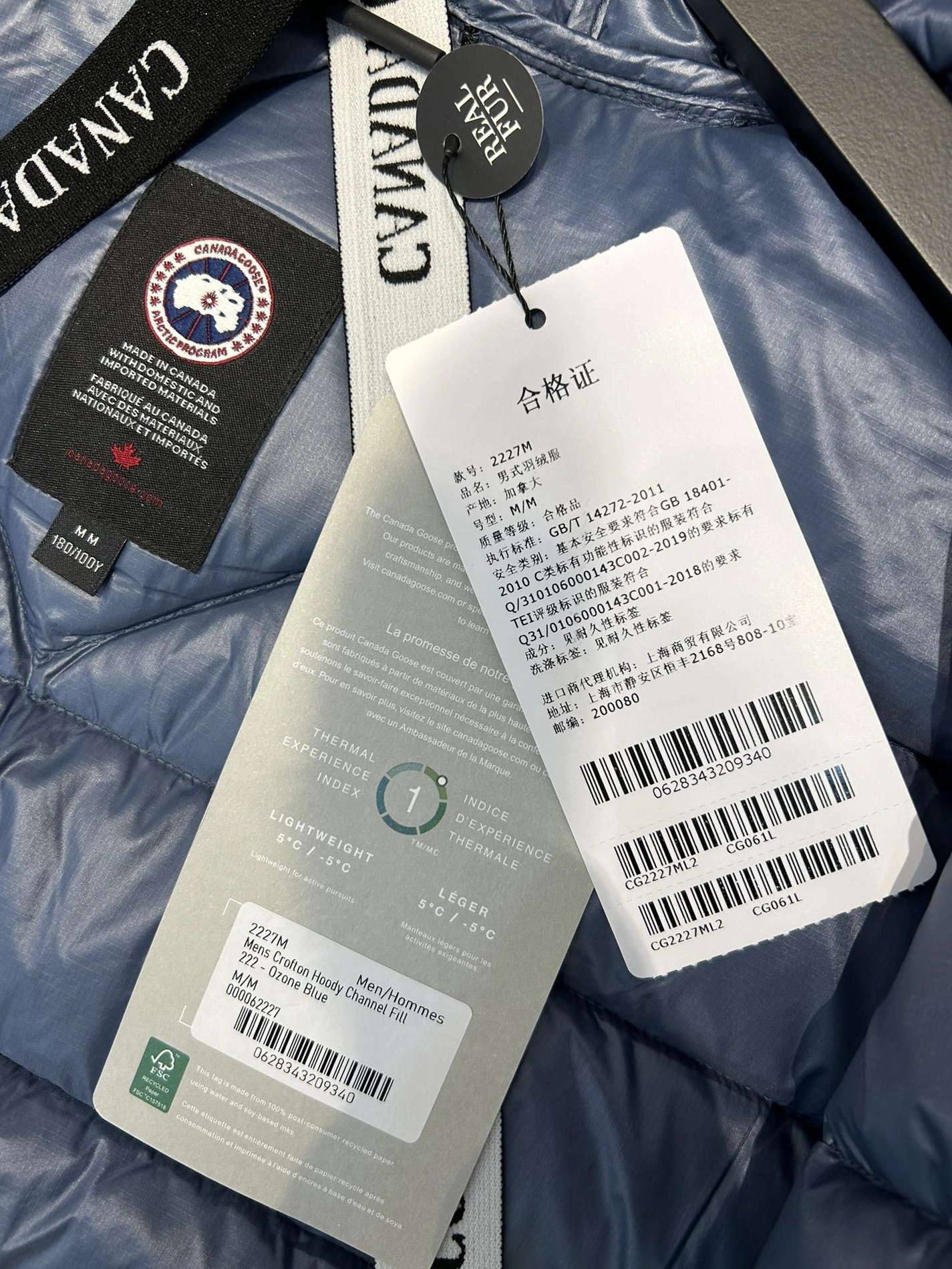 Canada Goose Down Feather Coat Long Sleeved For Unisex Trendy 6636