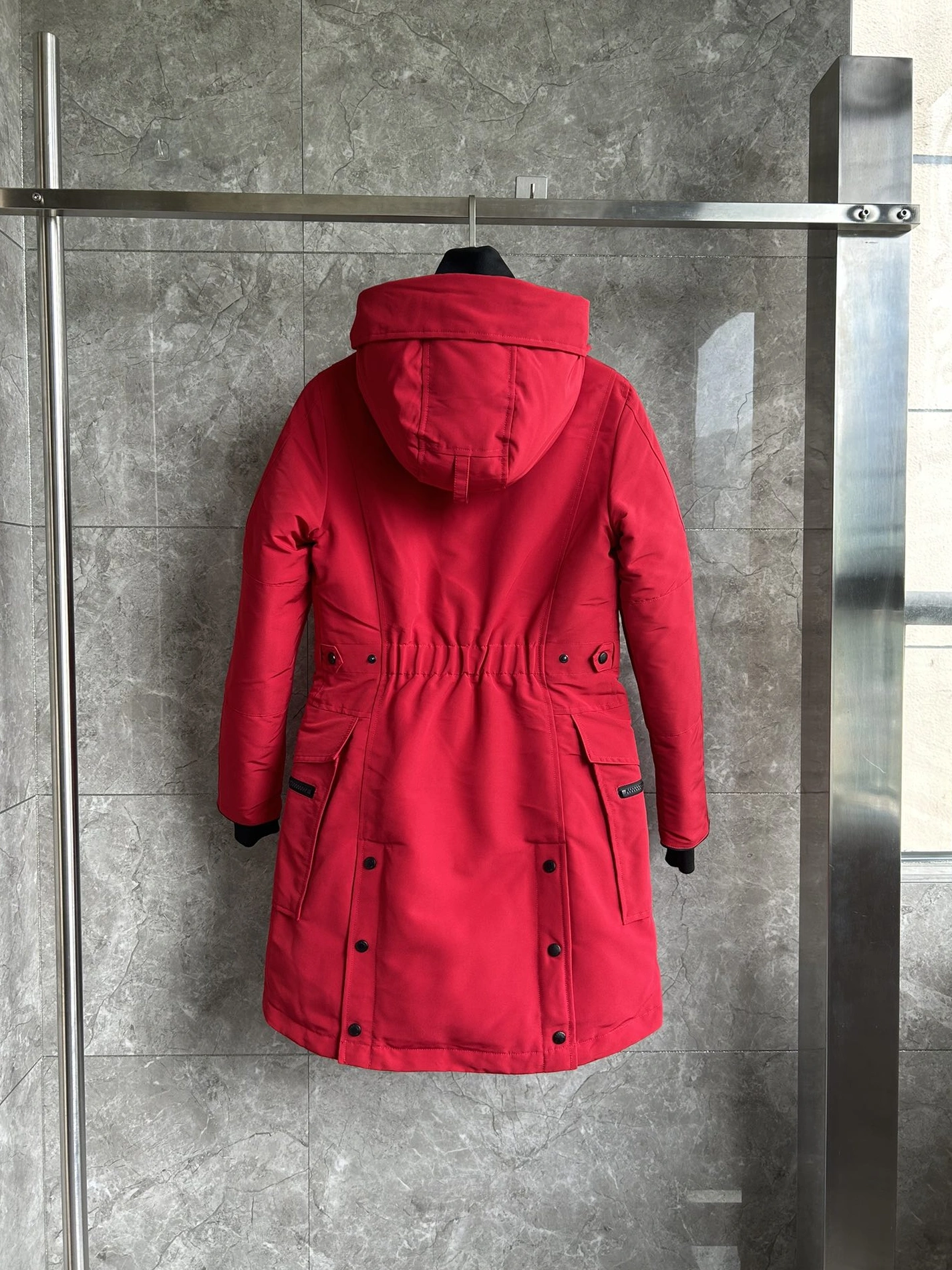Canada Goose Down Feather Coat Long Sleeved For Women Affordable 7354