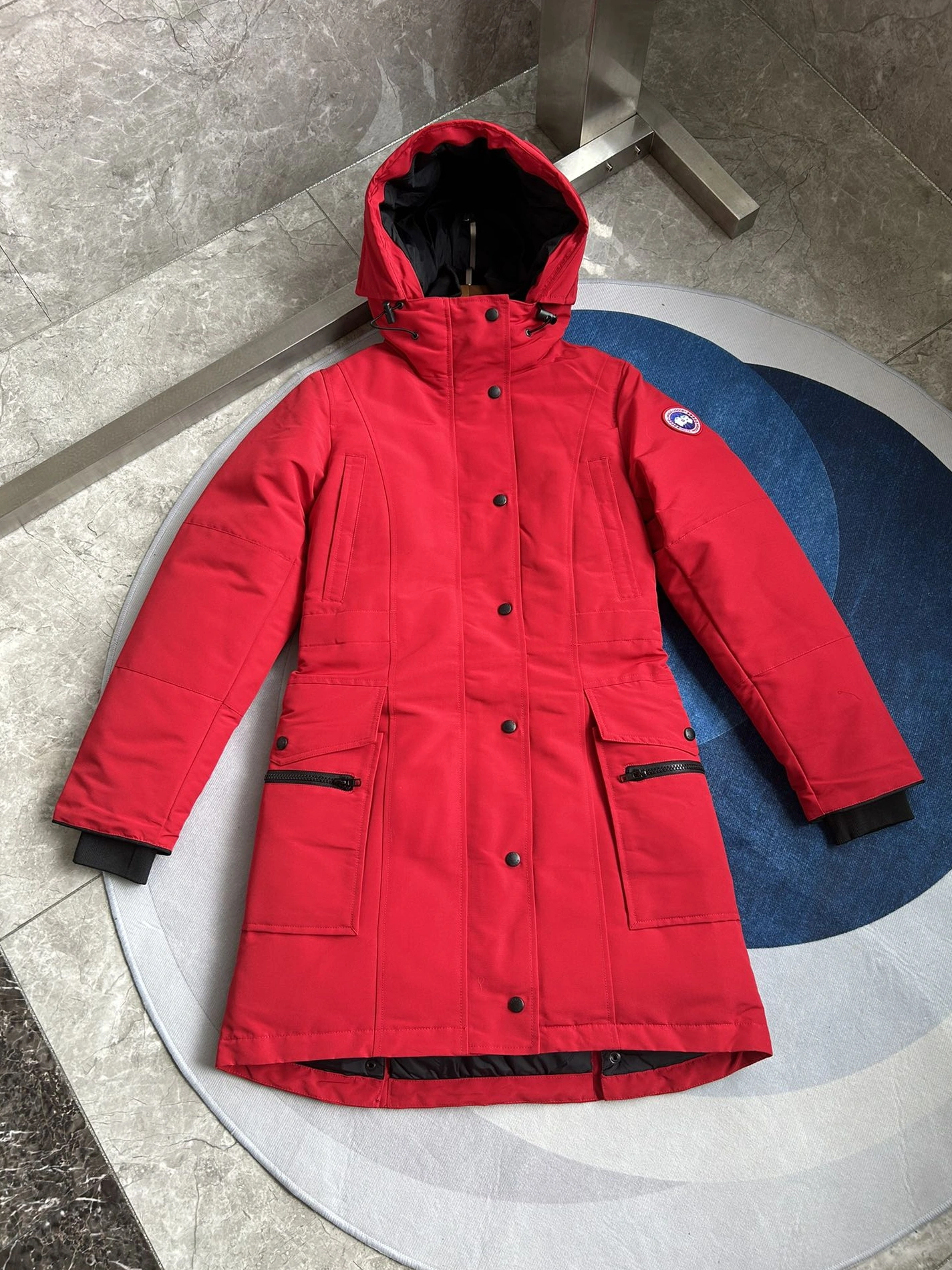 Canada Goose Down Feather Coat Long Sleeved For Women Affordable 7354