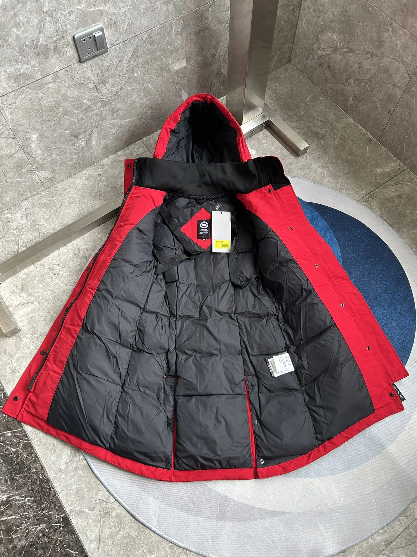 Canada Goose Down Feather Coat Long Sleeved For Women Affordable 7354