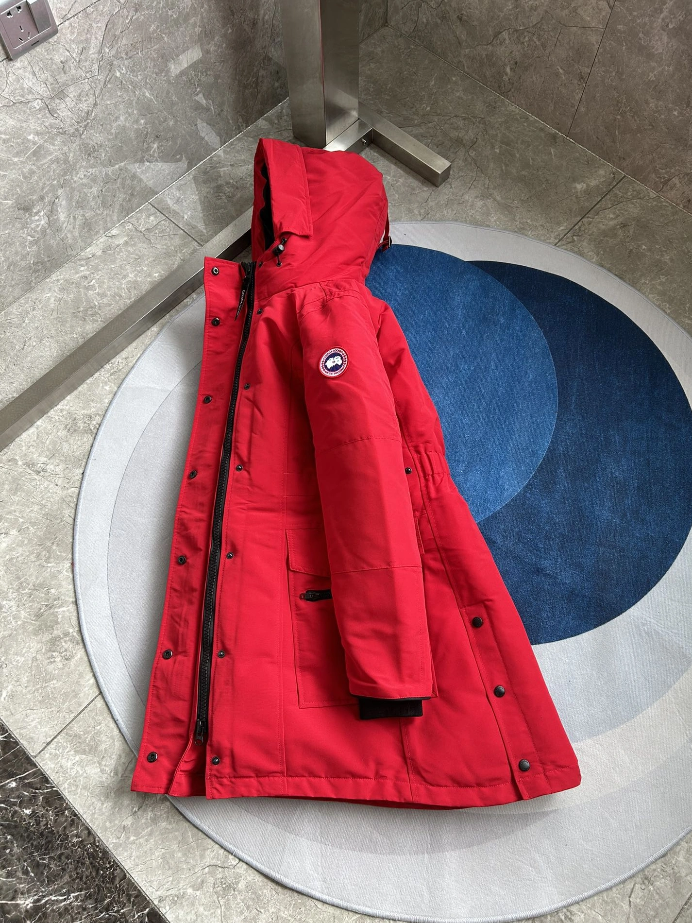 Canada Goose Down Feather Coat Long Sleeved For Women Affordable 7354