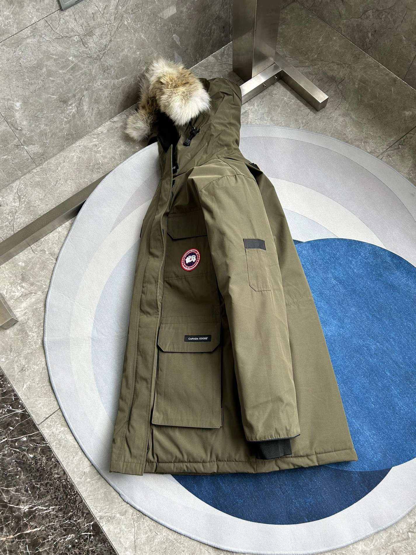 Canada Goose Down Feather Coat Long Sleeved For Women Efficient 3676