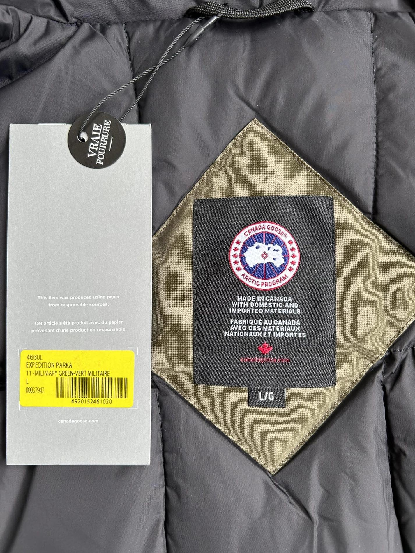 Canada Goose Down Feather Coat Long Sleeved For Women Efficient 3676