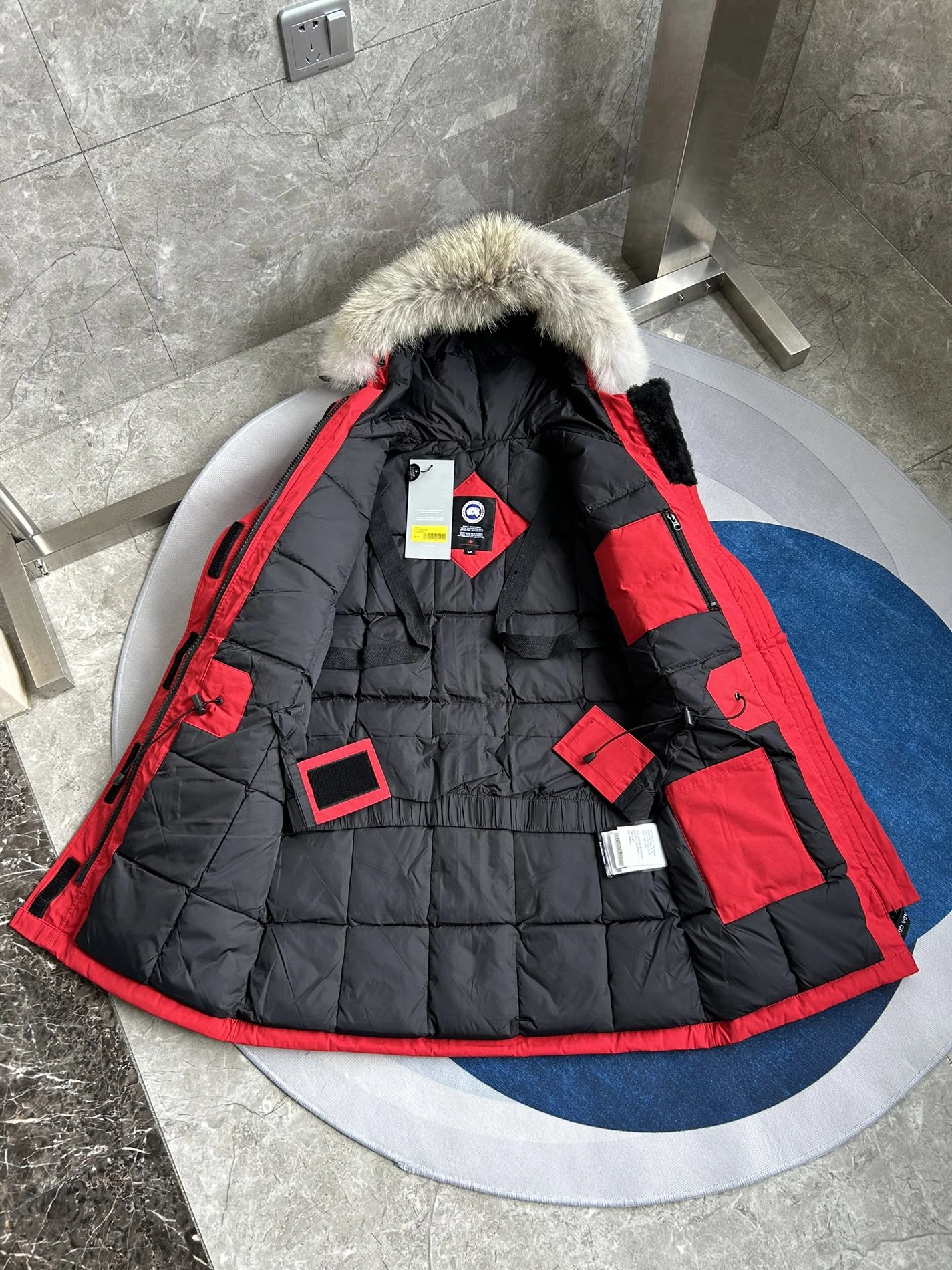 Canada Goose Down Feather Coat Long Sleeved For Women Functional 6129