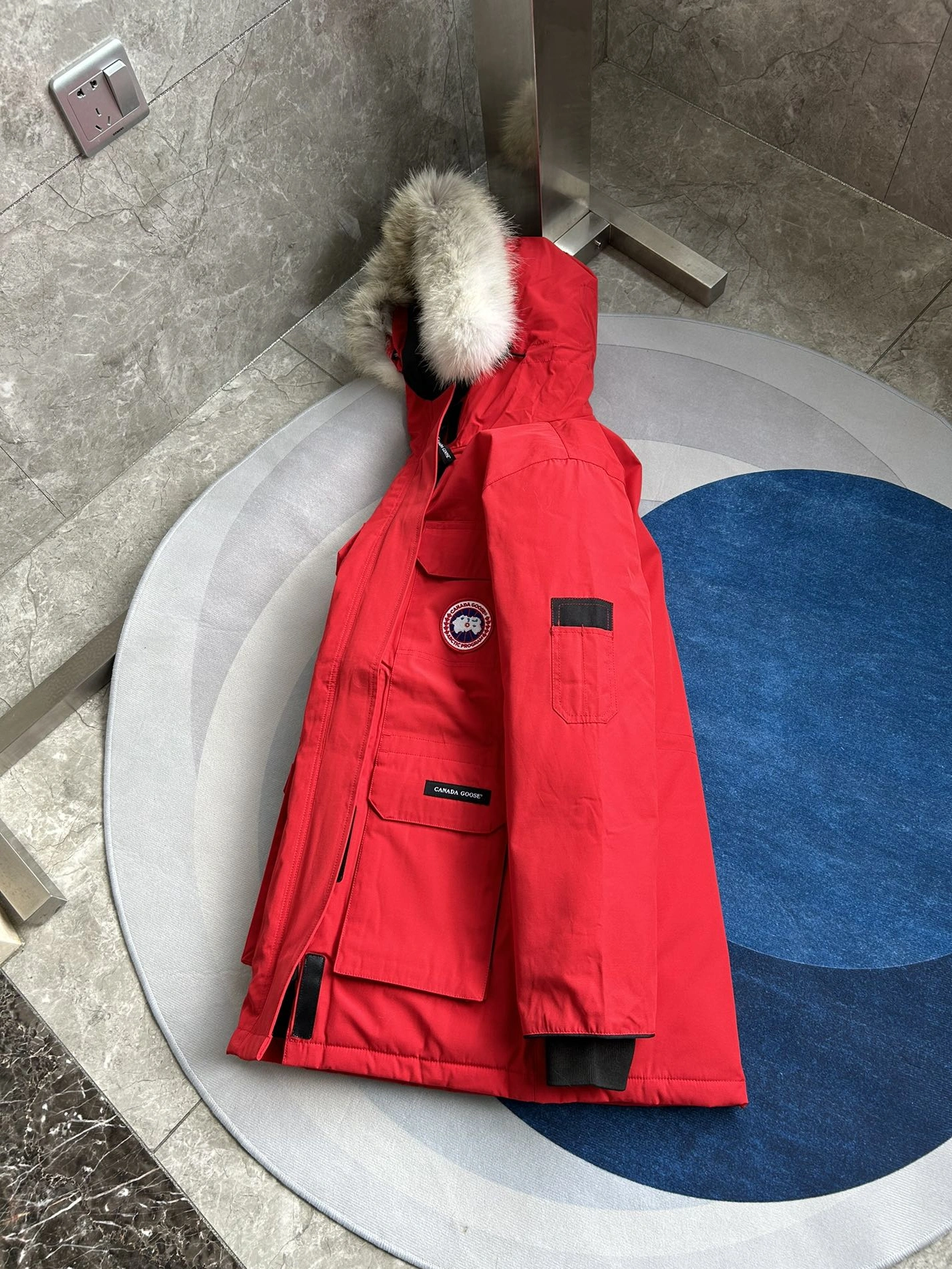 Canada Goose Down Feather Coat Long Sleeved For Women Functional 6129