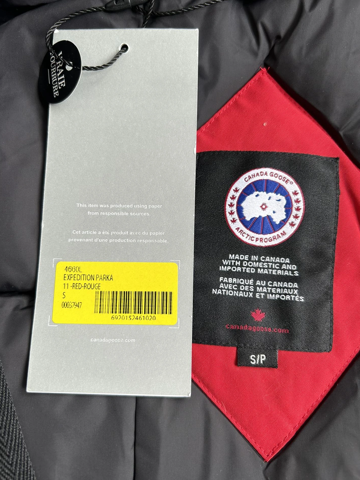 Canada Goose Down Feather Coat Long Sleeved For Women Functional 6129