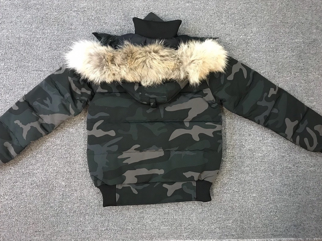 Canada Goose Down Feather Coat Long Sleeved For Women Functional 7312
