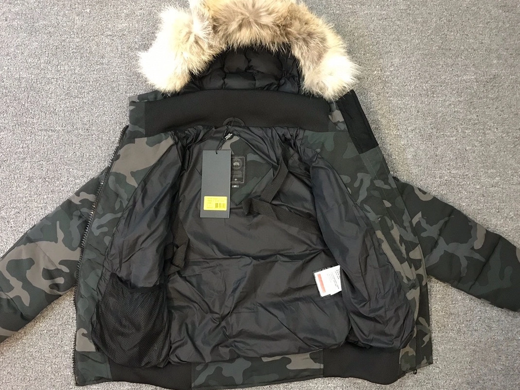 Canada Goose Down Feather Coat Long Sleeved For Women Functional 7312