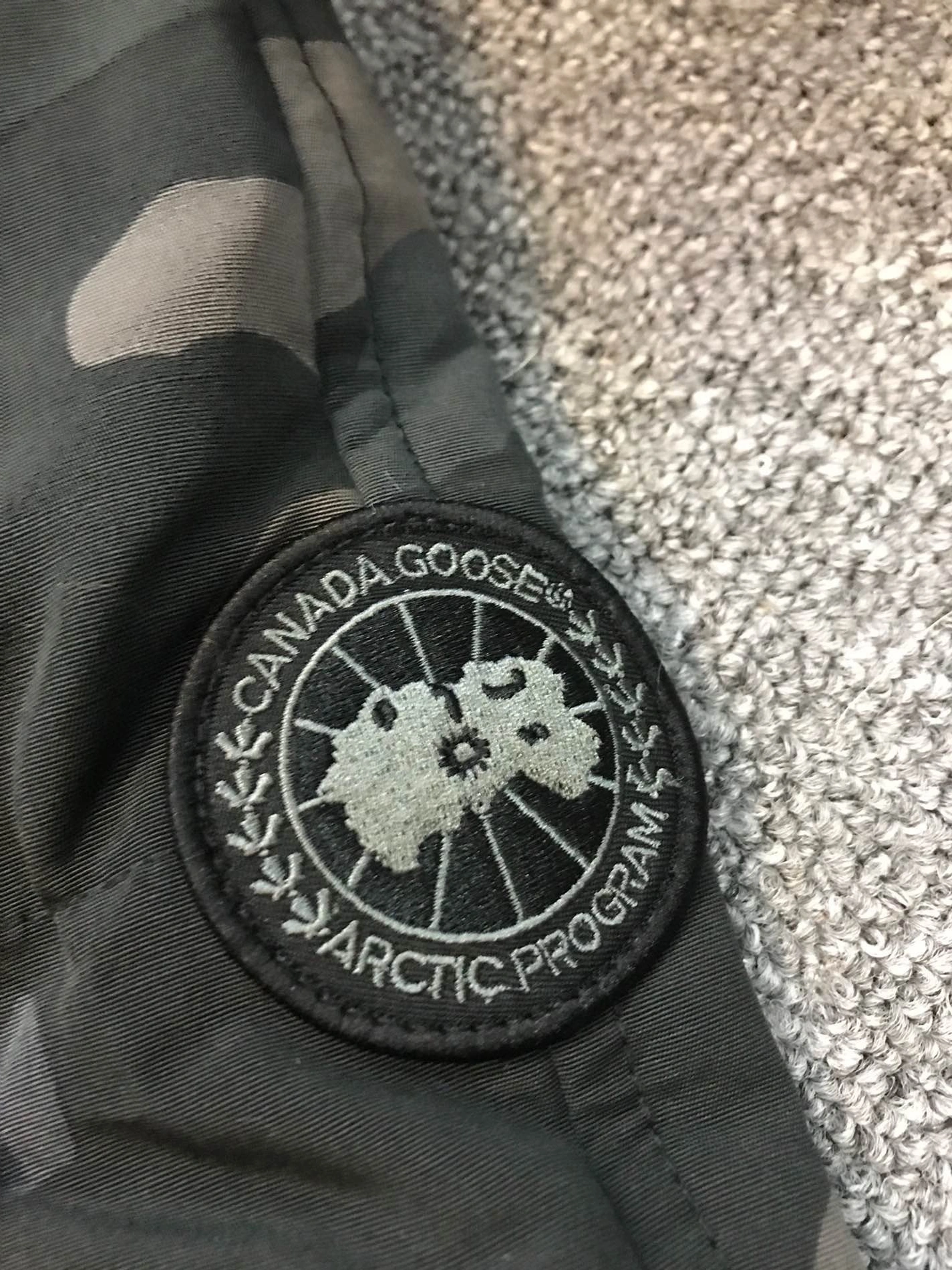 Canada Goose Down Feather Coat Long Sleeved For Women Functional 7312