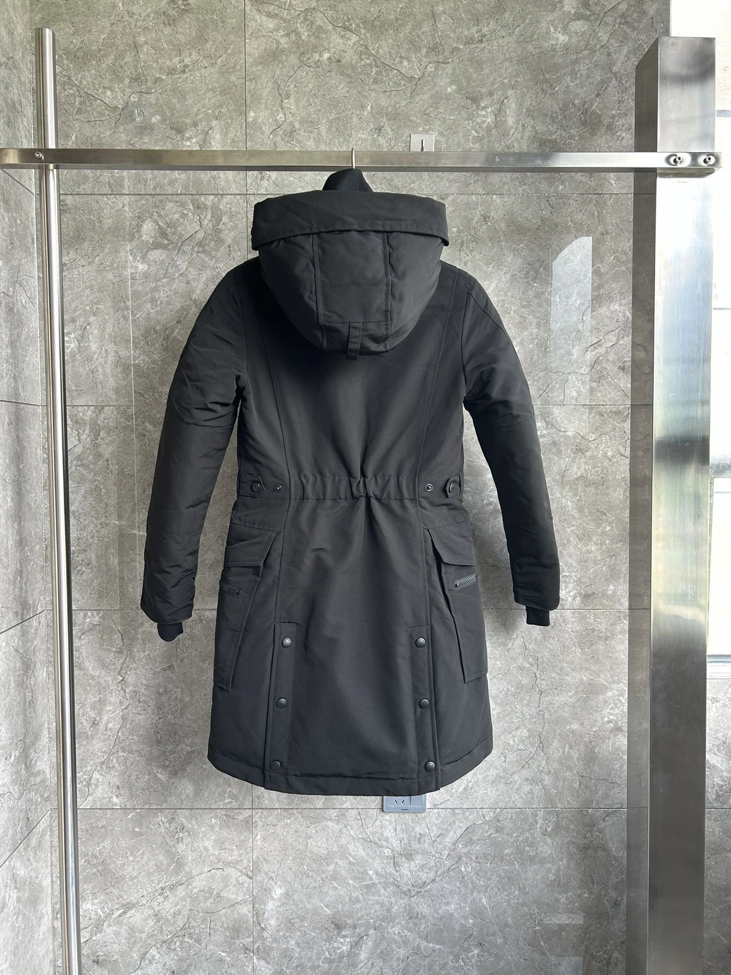 Canada Goose Down Feather Coat Long Sleeved For Women Soft 3145