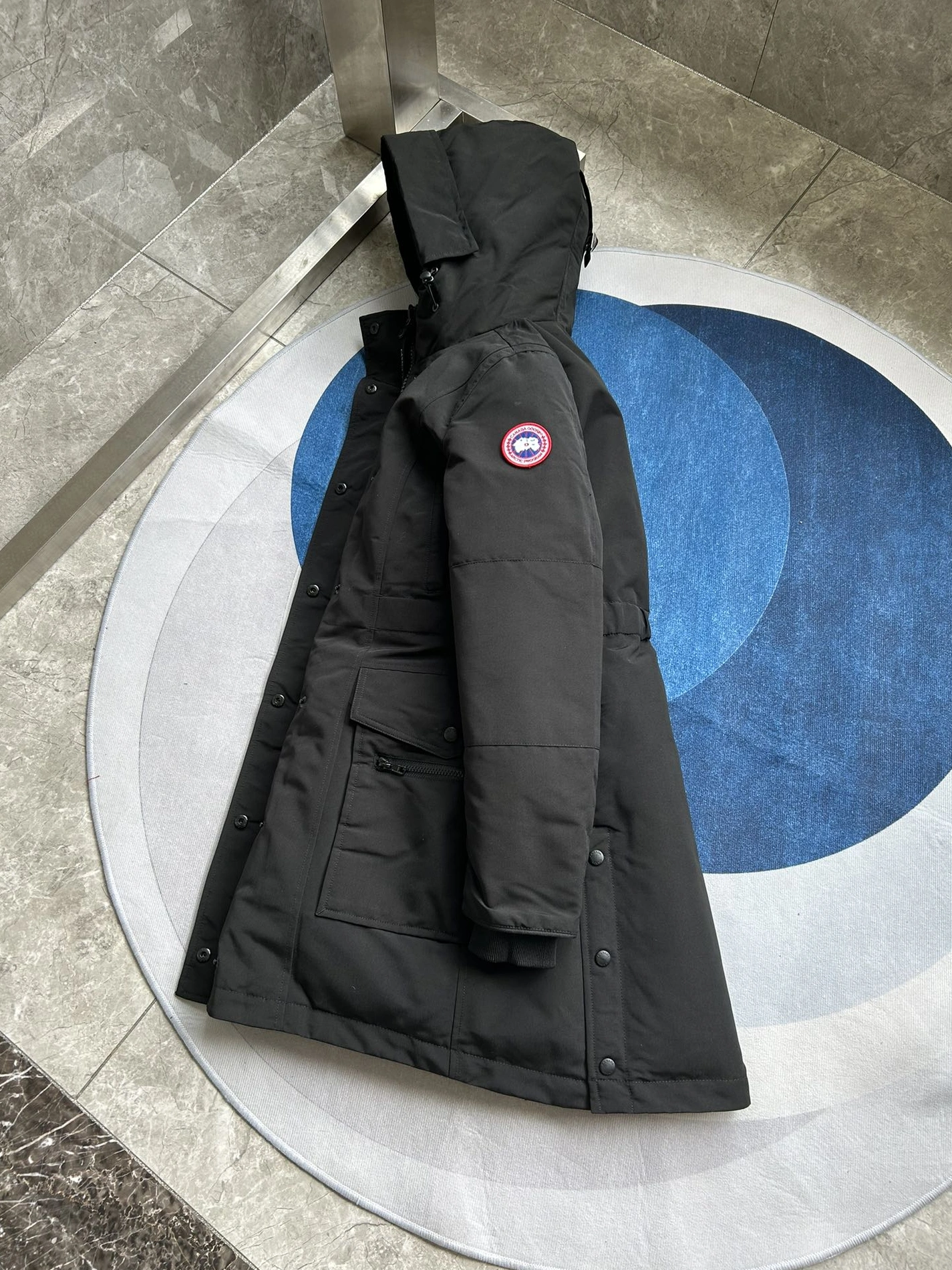 Canada Goose Down Feather Coat Long Sleeved For Women Soft 3145