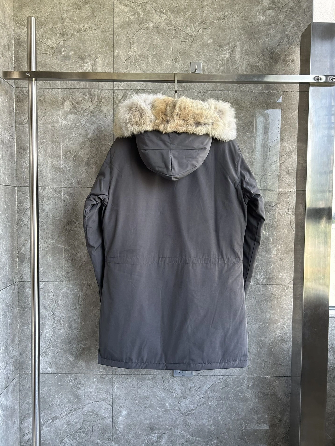 Canada Goose Down Feather Coat Long Sleeved For Women Trendsetting 9475