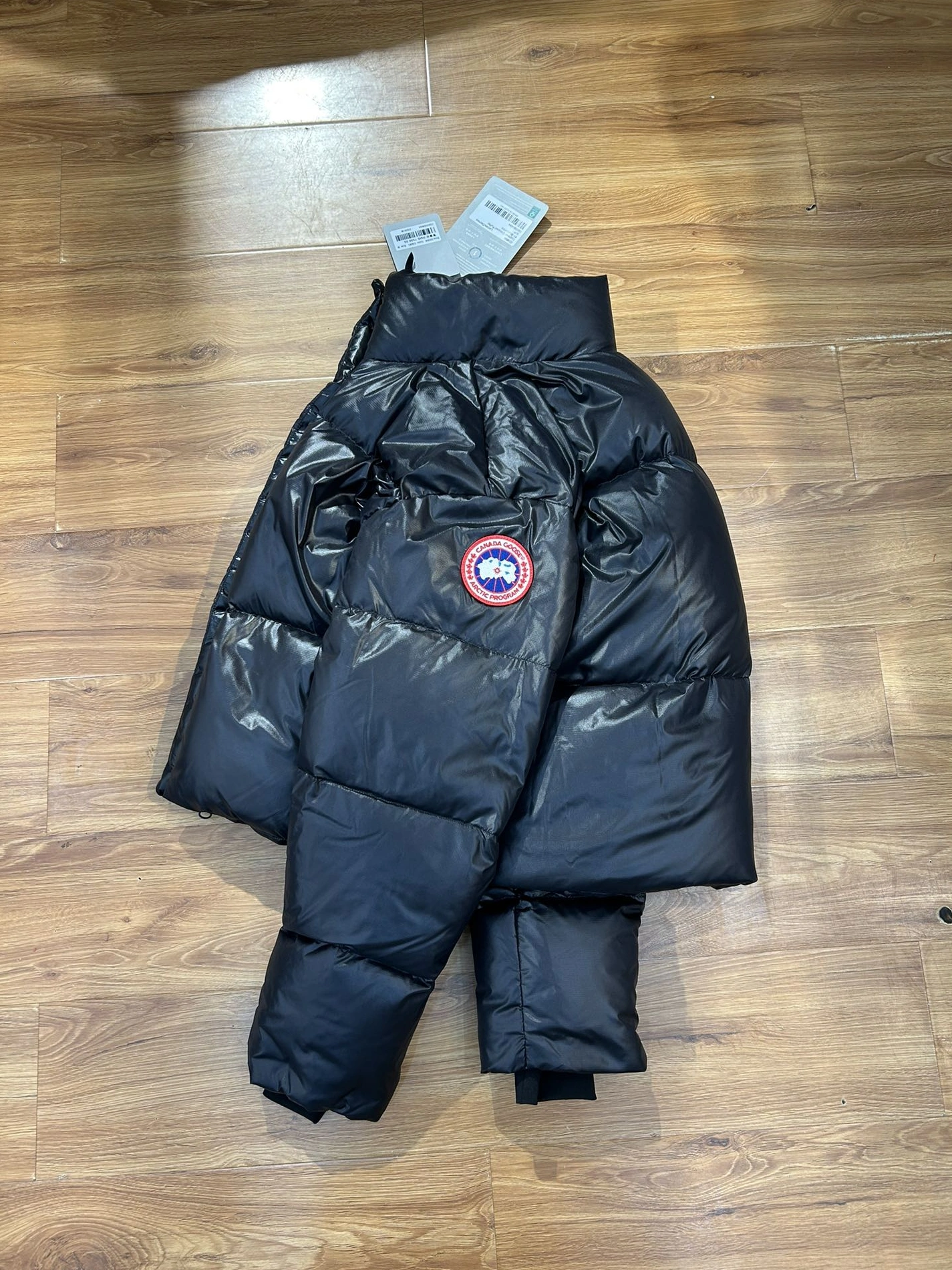 Canada Goose Down Feather Coat Long Sleeved For Women Unique 3302