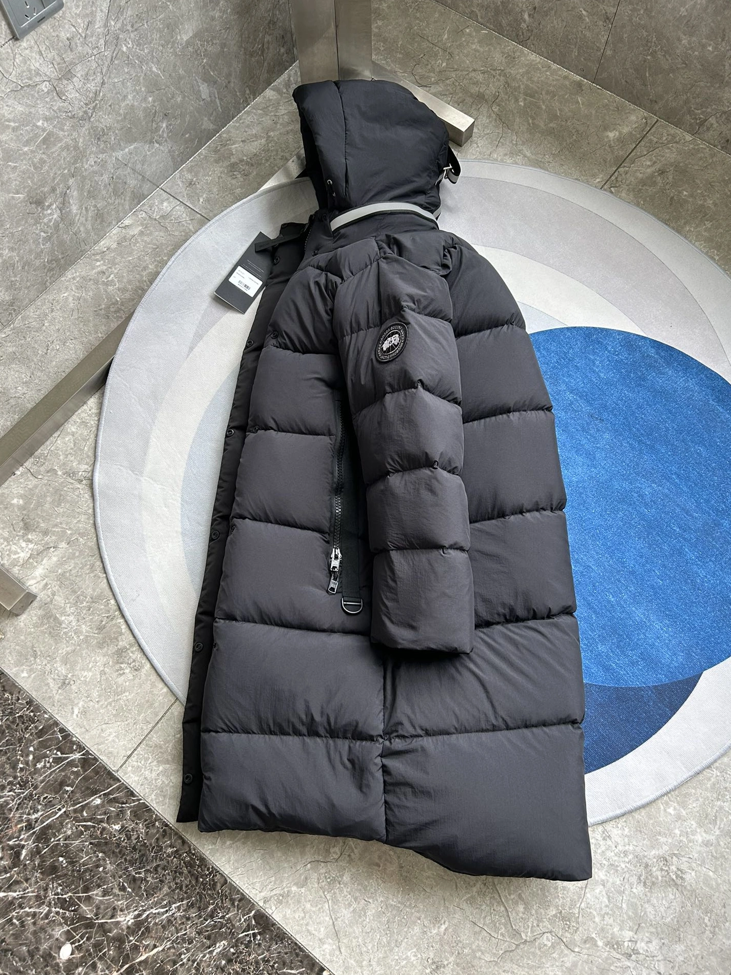 Canada Goose Down Feather Coat Long Sleeved For Women Versatile 9648