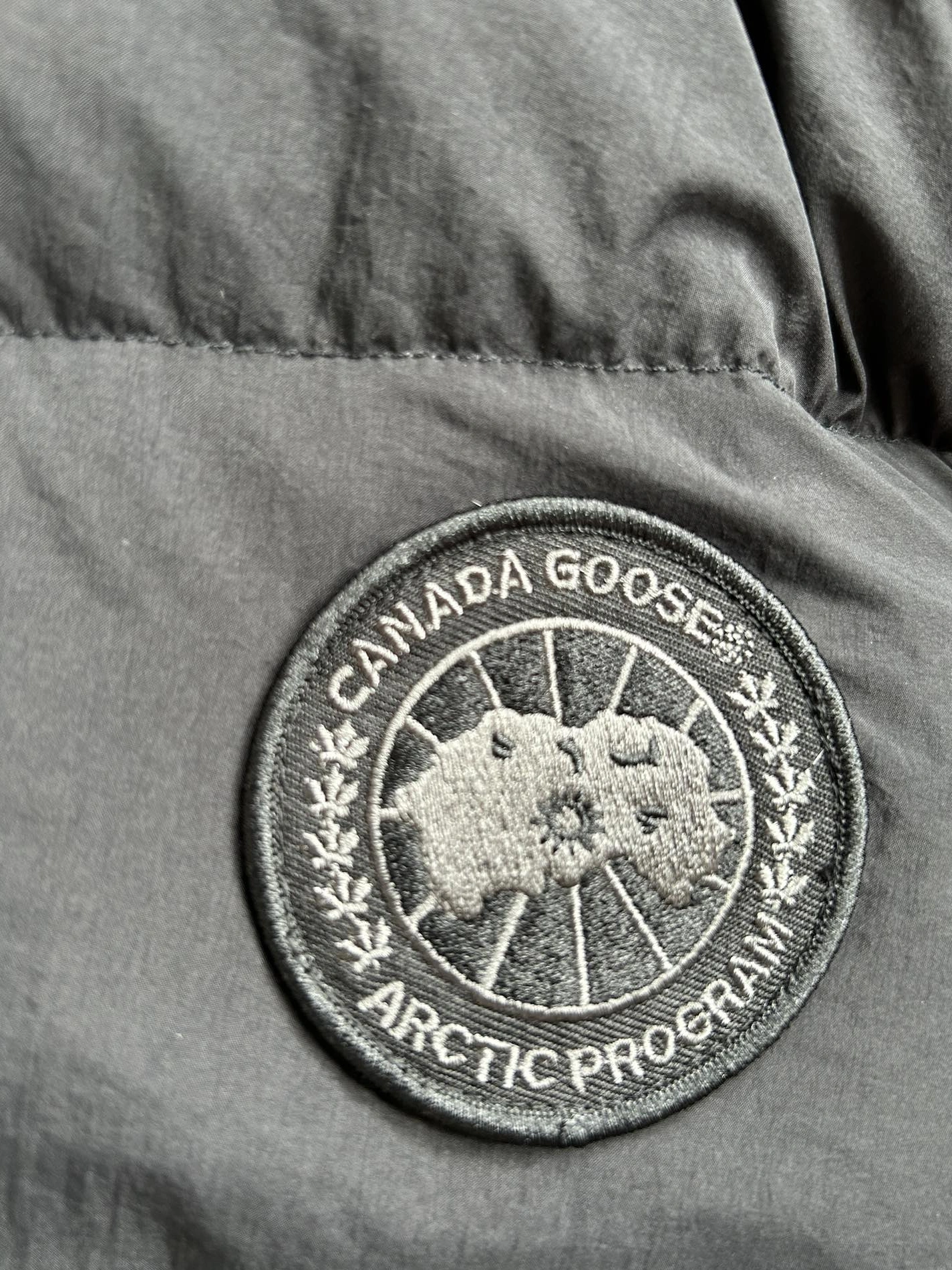 Canada Goose Down Feather Coat Long Sleeved For Women Versatile 9648
