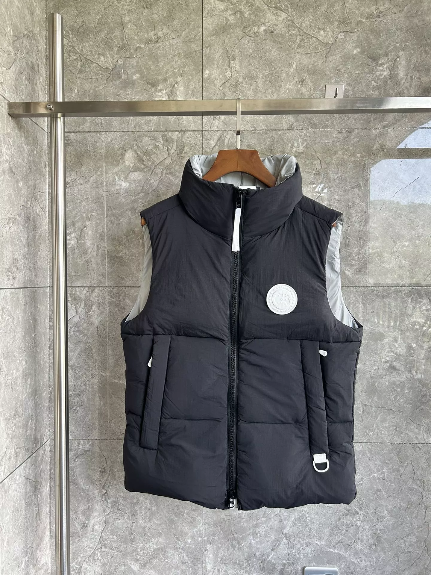 Canada Goose Down Feather Coat Sleeveless For Unisex Bold 4668