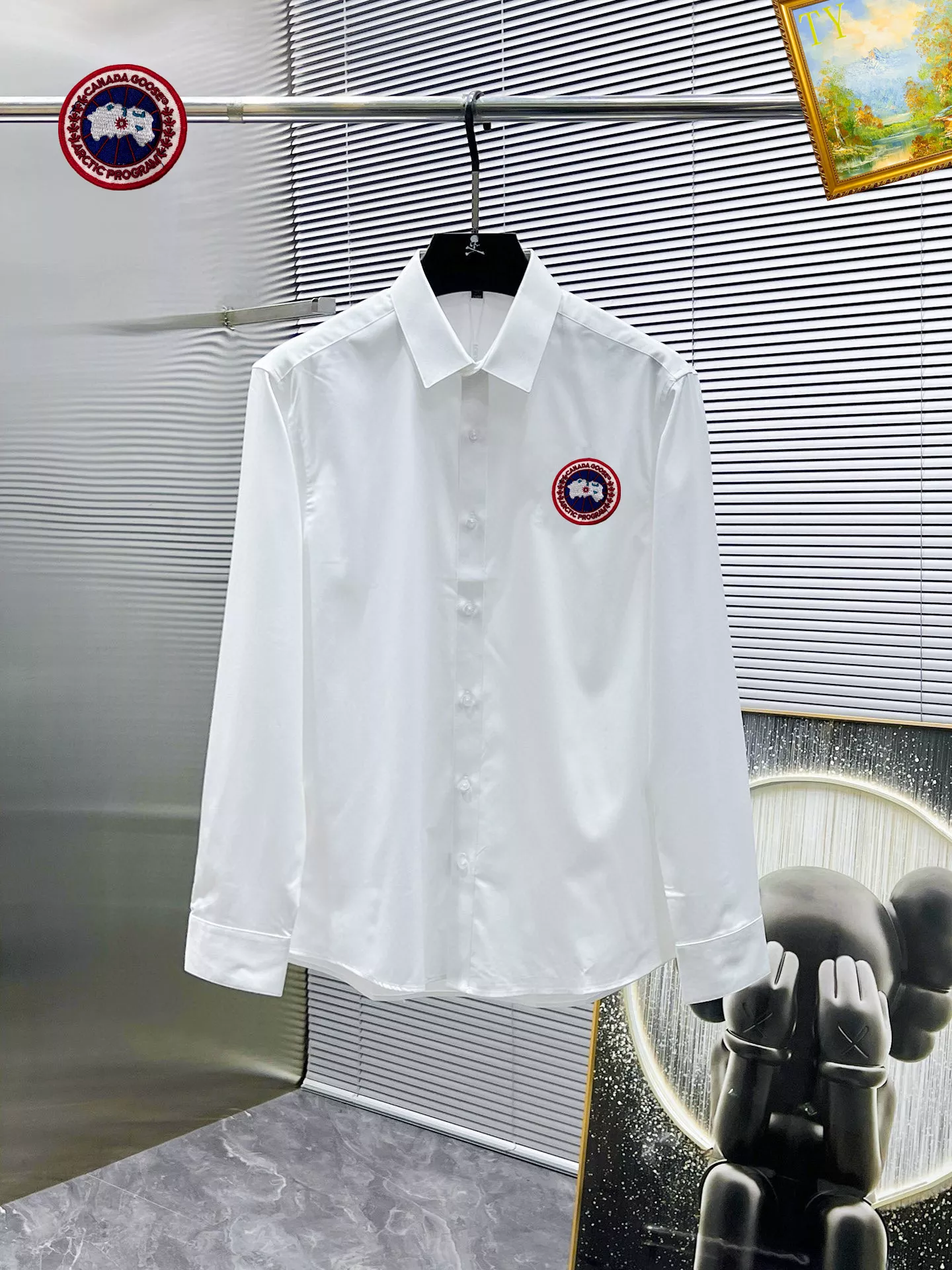Canada Goose Shirts Long Sleeved For Men Affordable 4669