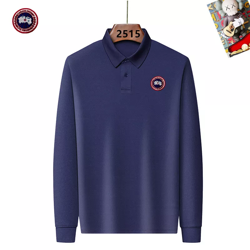 Canada Goose T-Shirts Long Sleeved For Men Unique 8686