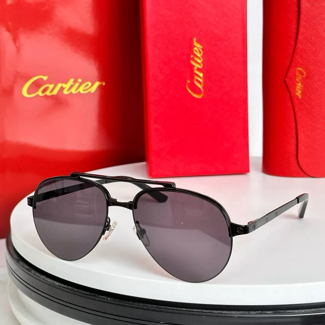 Cartier AAA Quality Sunglassess AllSeason 4854