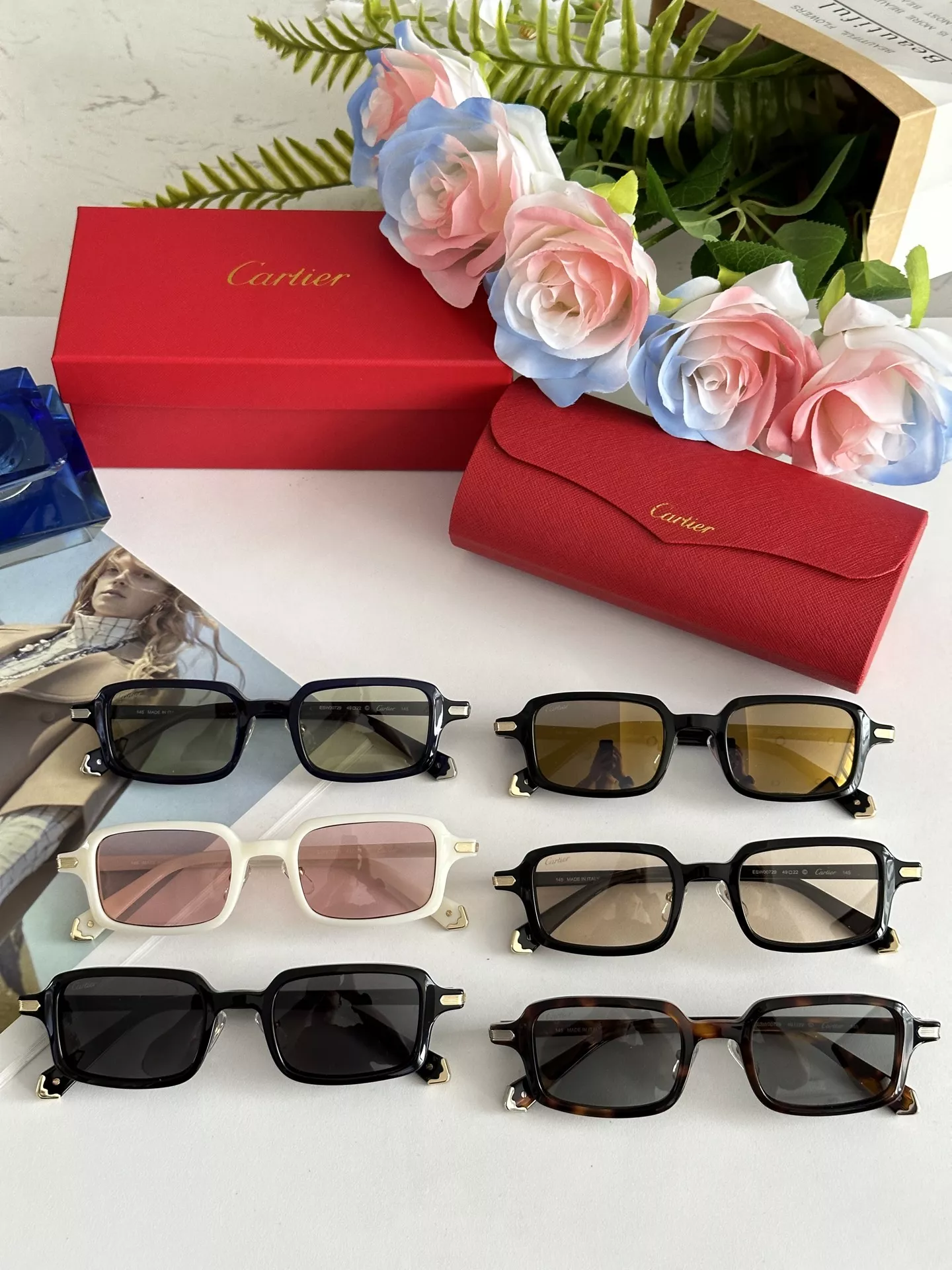 Cartier AAA Quality Sunglassess BestValue 6271
