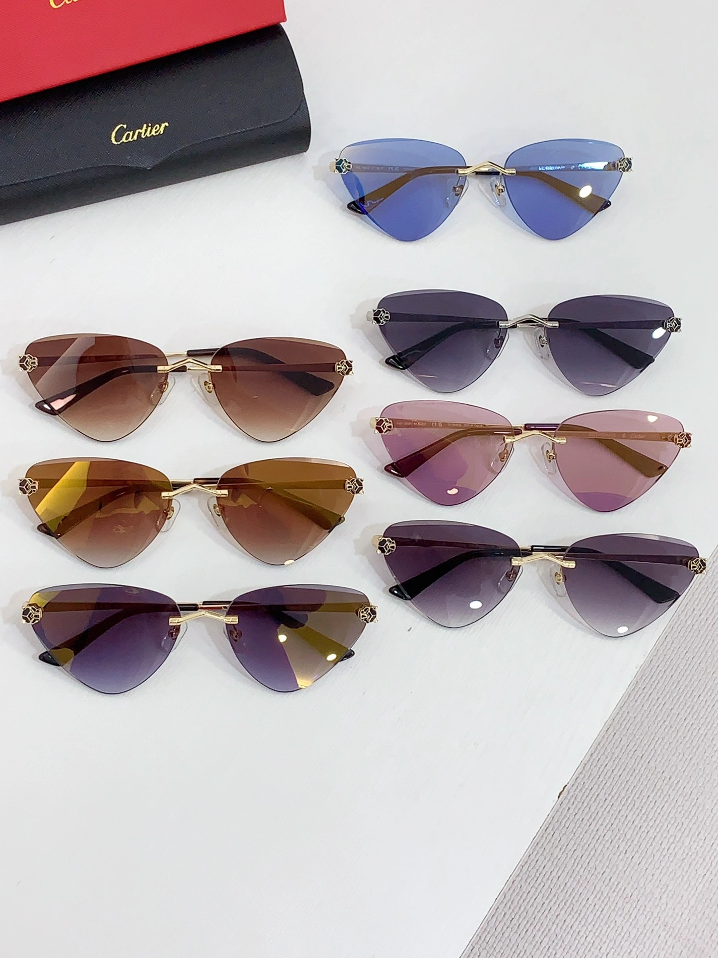 Cartier AAA Quality Sunglassess BestValue 9358