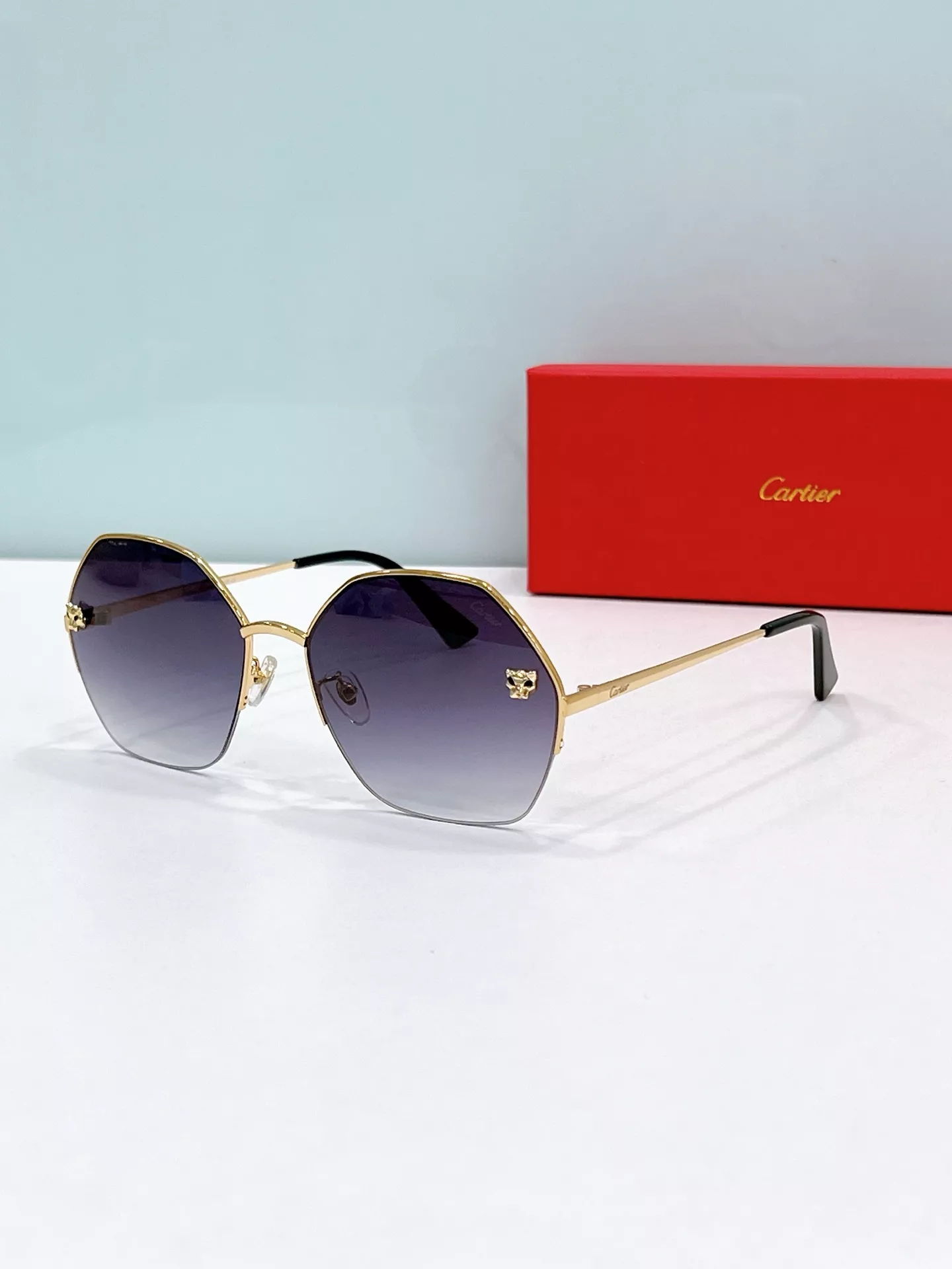 Cartier AAA Quality Sunglassess Breathable 8907