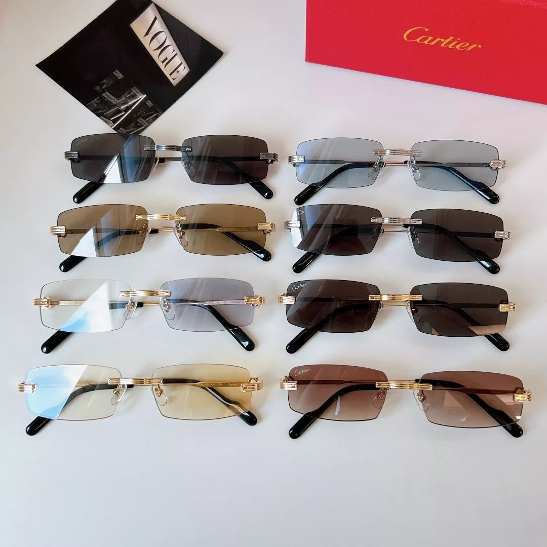 Cartier AAA Quality Sunglassess Compact 6808